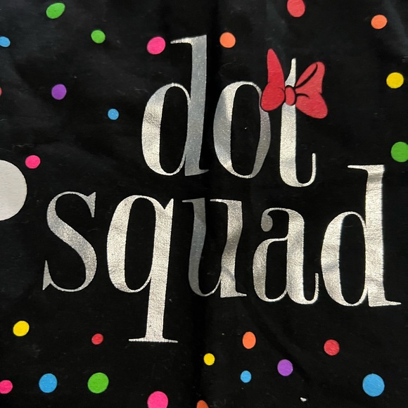 Disney Parks Dot Squad tank and cropped leggings set - Picture 5 of 7